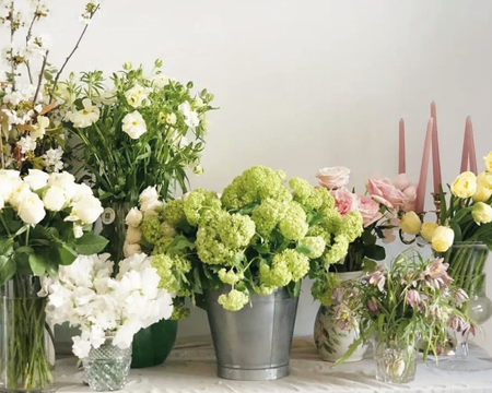 Les bases de l'art floral avec Jing